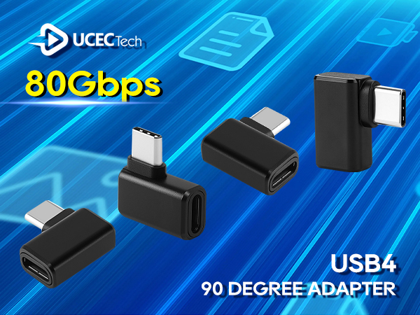 USB C Right Angle Adapter