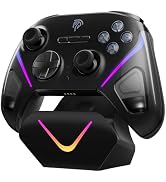 EasySMX D10 Wireless Game Controller – TMR Anti-Drift Joysticks, Dual-Mode Triggers, 1000Hz Polli...