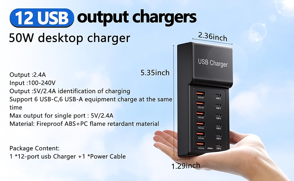 usb charging block