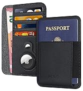 Passport Holder with AirTag Holder