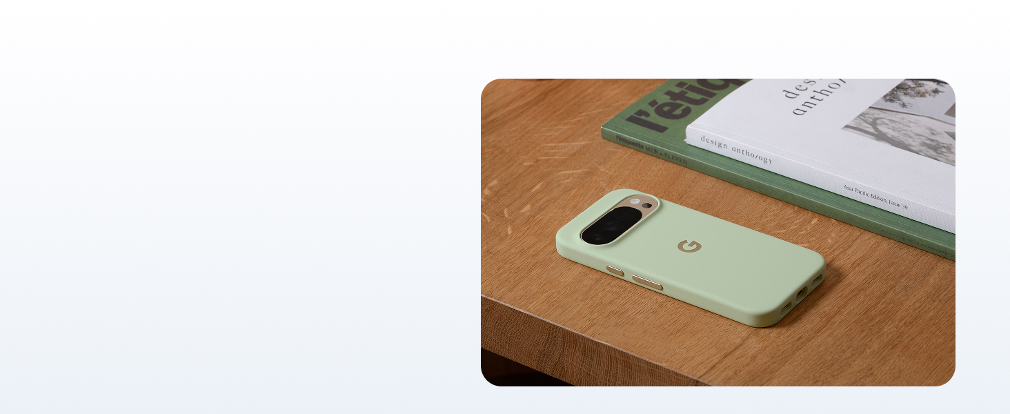 Made with soft silicone in bold colors that match your phone, this case feels as good as it looks.