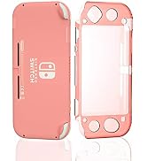 ECHZOVE Protective Case for Nintendo Switch Lite, Hard Clear Case for Nintendo Switch Lite Withou...