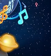 Magnetic Rotating Space Toy music toys