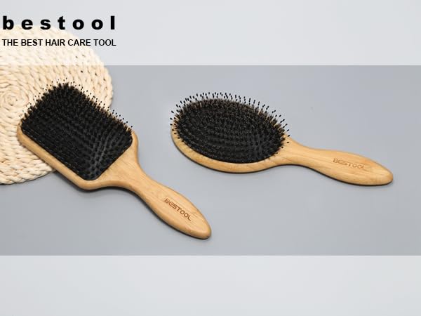boar bristle hair brush