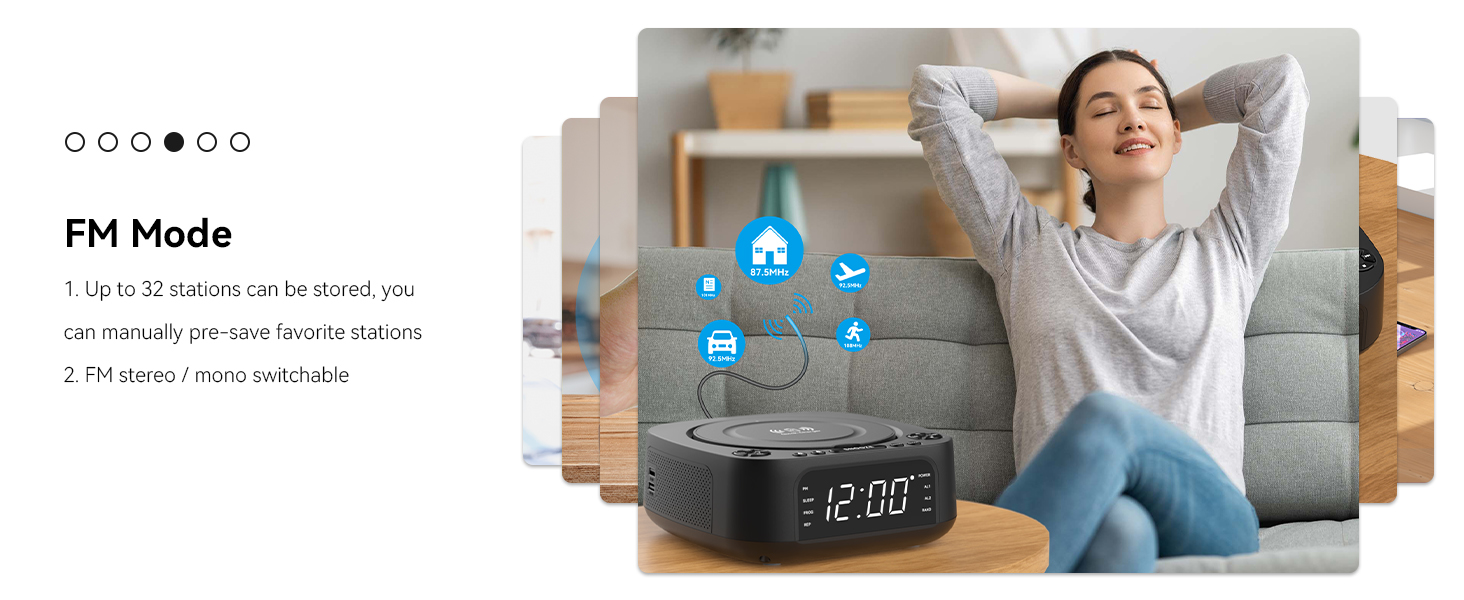 cd player with FM radio