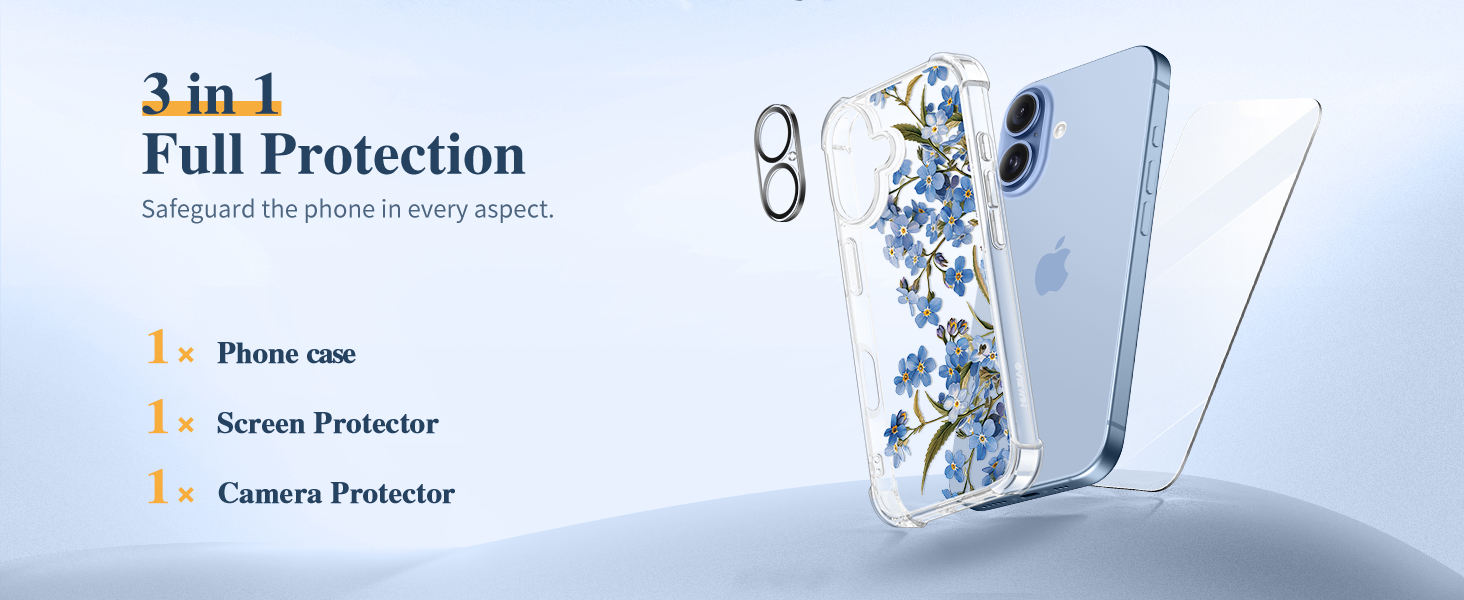 GVIEWIN Case Compatible with iPhone 17 Case