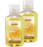 PEGO Stretch Mark Oil for Pregnancy, Maternity Body Oil for Stretch Mark Prevention & Reduction, ...