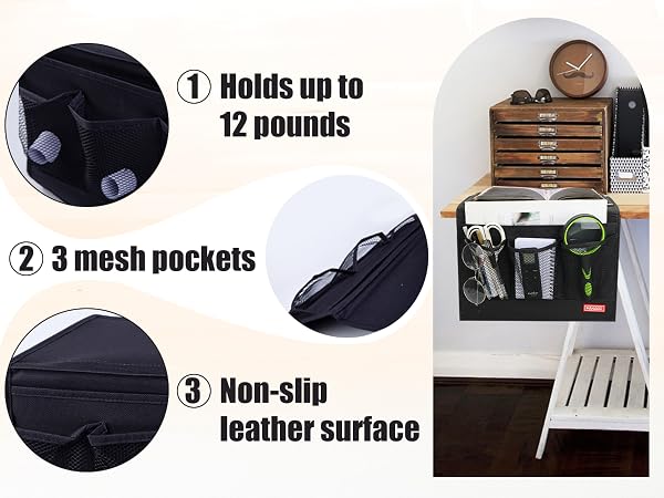 Bedside Storage Organizer