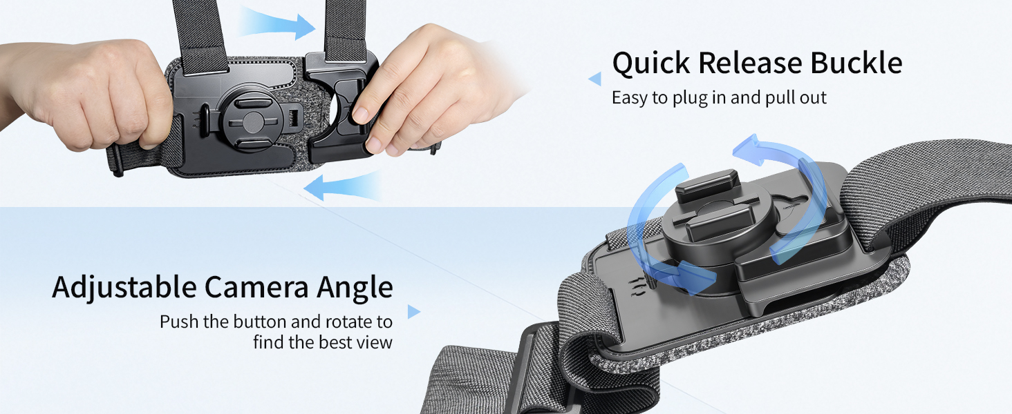 quick release and adjustable