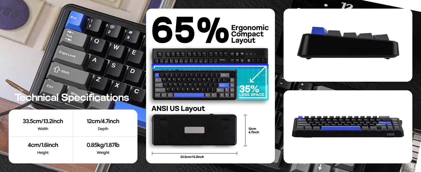 magnetic gaming keyboard