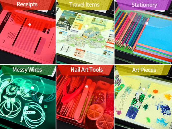 Multipupose Plastic File Bags