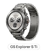 mibro GS Explorer S Full Ti Outdoor GPS Adventure Watch for Men and Women with Offline Maps