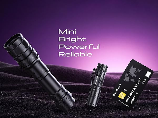 Mini uv flashlight