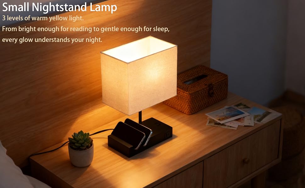 small nightstand lamp
