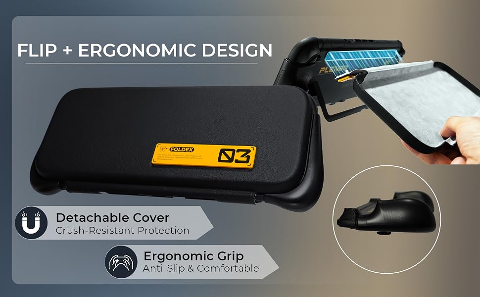 detachable front cover