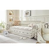 UWWGKK Boho Couch Cover Blanket Reversible, Chenille Sofa Covers with Tassel,Loveseat Covers for ...