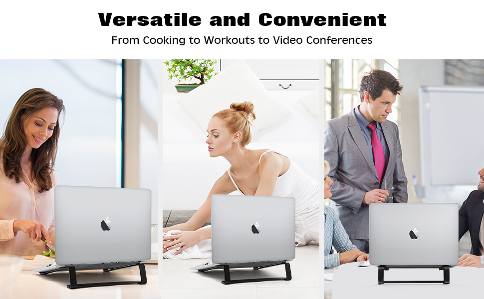 Laptop stand for desk