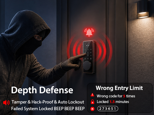 deadbolt keypad