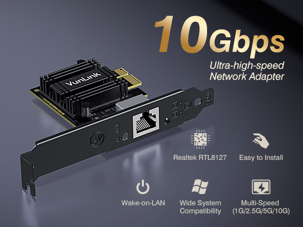 VunLink 10Gb PCIe Network Card