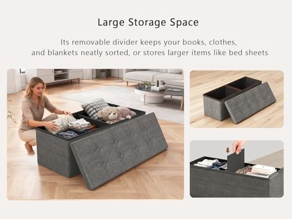 storage ottoman bench