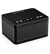 DailyBody Sound Machine Brown Noise White Noise Machine with 30 Soothing Sounds 36 Levels Volume ...