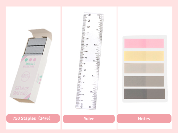 Pink Desk Accessories