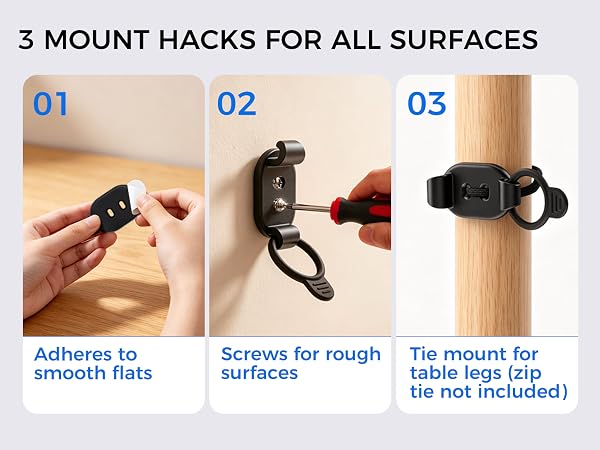 cable clip organizer adhesive wall wire holder for desk computer cord management cable holder