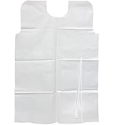 BodyMed Disposable Exam Gowns – Disposable Medical Gowns for Adults – Patient Paper Gowns – Case ...