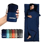 JAICOM Sleeping Bag Liner, Travel Sheets & Adult Sleep Sack, Ultralight and Portable Summer Sleep...