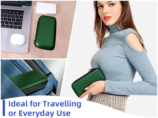 travel essentials airplane gadgets cord organizer travel accessories tech pouch