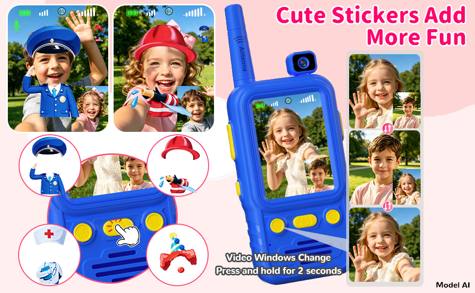 video walkie talkies