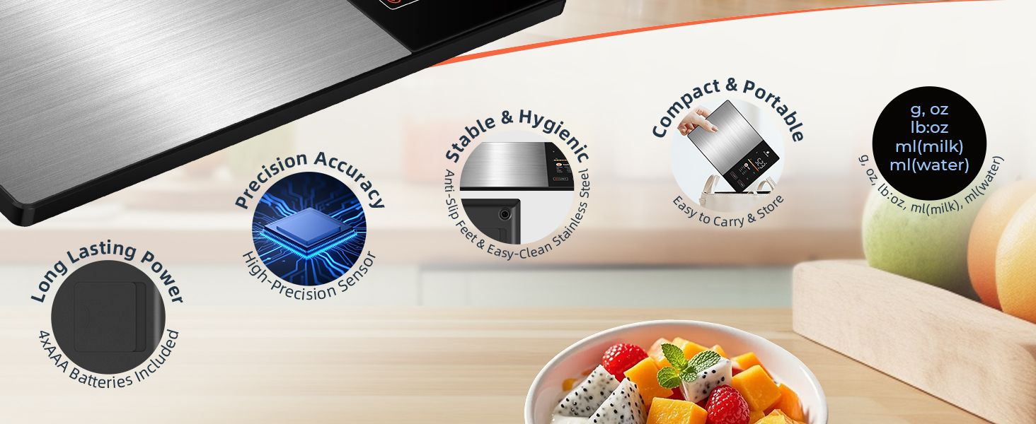 EILISON smart kitchen scale