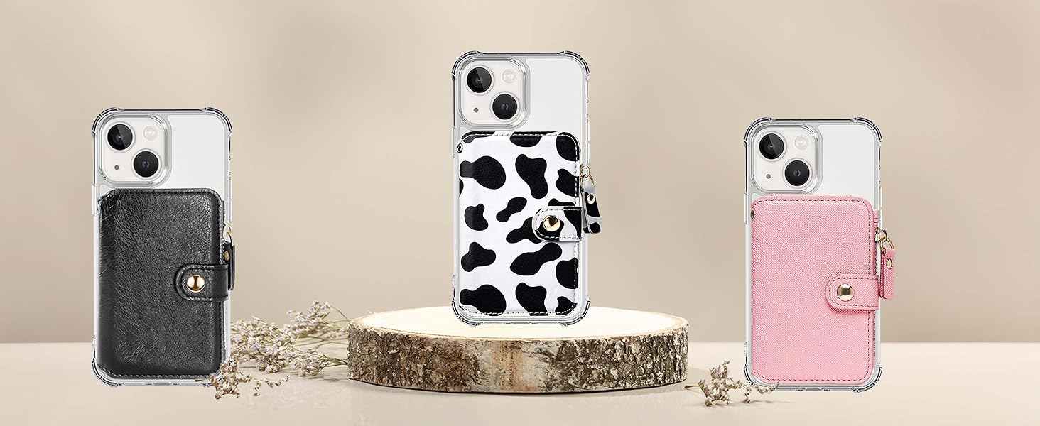 Phone Wallet Phone Card Holder Stick On Phone Wallet Phone Wallet Stick On