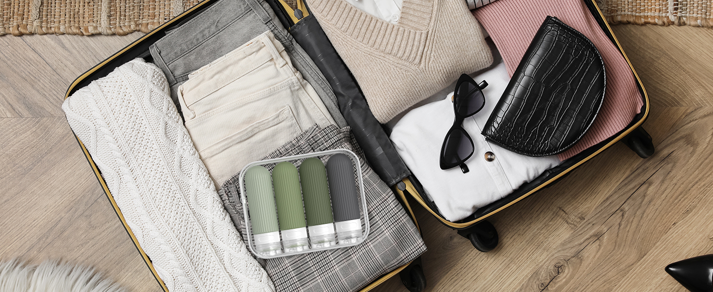 Travel Bottles for Toiletries
