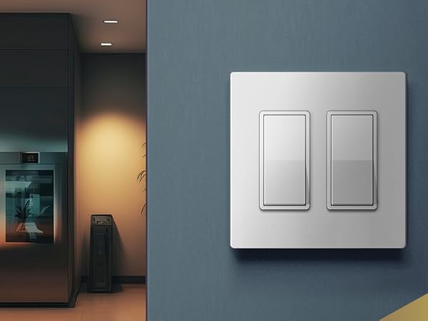 Decorator light switch A+