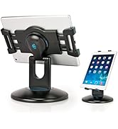 EHO iPad Stand, 360° Rotating Commercial Tablet Stand, Retail Kiosk, 6-13.5" Adapter Universal Ta...