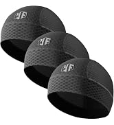 WTACTFUL 3-Pack Breathable Mesh Skull Cap Helmet Liner for Men Women Summer | Lightweight Cooling...