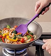 Ironberry Silicone Spoonula Set: 600ºF Heat Resistant Food Grade Cooking Baking Utensils, Kitchen...