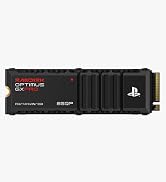 Sandisk Optimus GX PRO 850P 1TB NVMe M.2 2280 SSD for PS5 Consoles | PCIe 4.0, Up to 7,300MB/s Re...