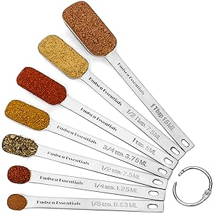 Measuring Spoons set tablespoon teaspoon measuring spoons stainless steel