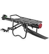 ROCKBROS Bike Bicycle Cargo Rack Rear Bike Rack for Back of Bike Carrier Rack with Fender Quick R...