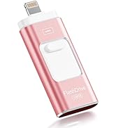 Apple MFi Certified 128GB Flash Drive for iPhone Thumb Drive Photo Stick, USB Memory Stick iPhone...