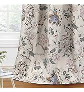H.VERSAILTEX Blackout Curtains 84 Inch Length 2 Panels Set Floral Print Curtain Drapes for Living...