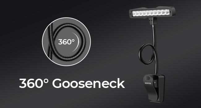 music stand light