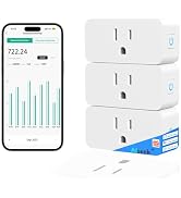AiSeek Smart Plug, WiFi Plugs Work with Alexa & Google Assistant, Smart Outlet with Timer & Group...