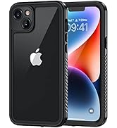 Lanhiem iPhone 14 Case, IP68 Waterproof Dustproof Case with Built-in Screen Protector, Rugged Ful...