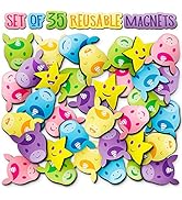 PutskA Potty-Training-Magnetic-Reward-Chart for Toddlers - Potty Chart with Multicolored Unicorn ...