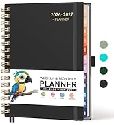 RETTACY Academic Planner 2026-2027, Weekly and Monthly, Medium Size (5.7" x 8.3"), July 2026 - Ju...