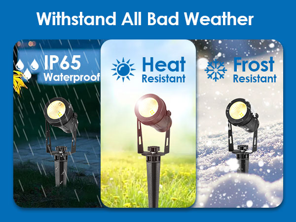 solar landscape lights outdoor waterproof