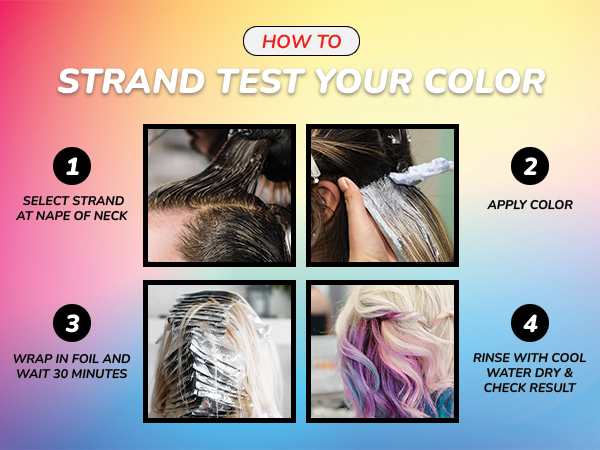 how to strand test your color